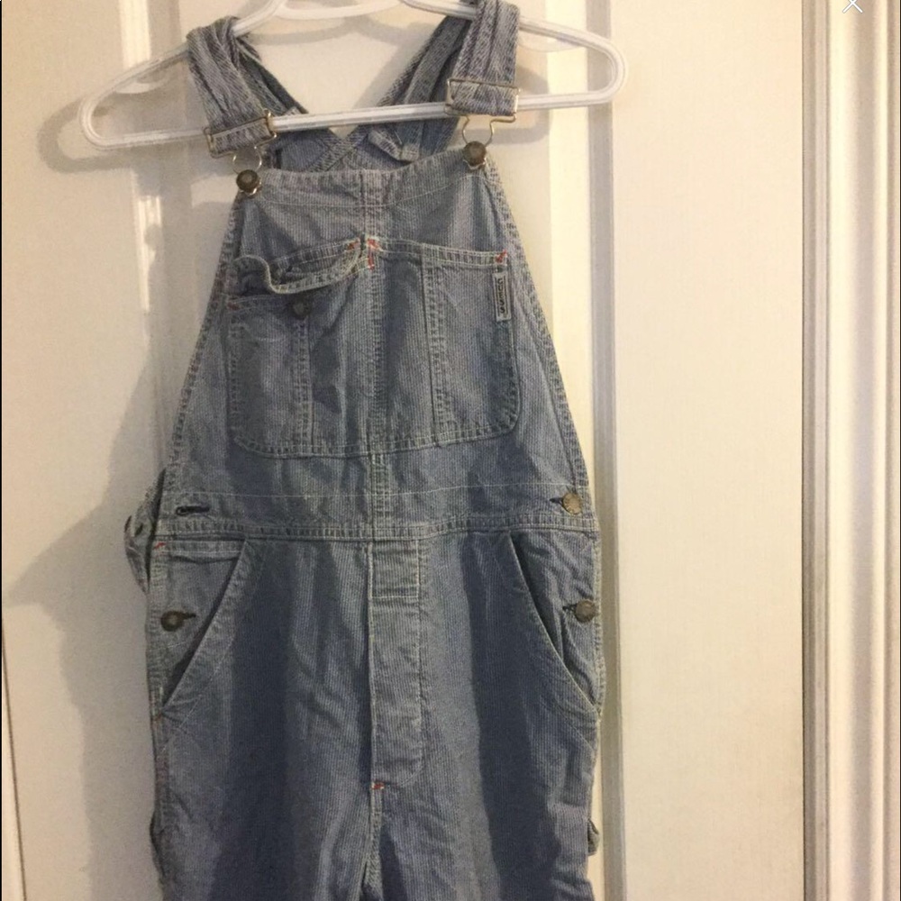Guess jean overalls